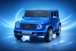 Deciji auto Mercedes G500 plava - Слика 2