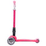 Sklopivi trotinet za decu Mala sirena 3 svetleća točka do 50kg roze Bold Cube - Слика 6