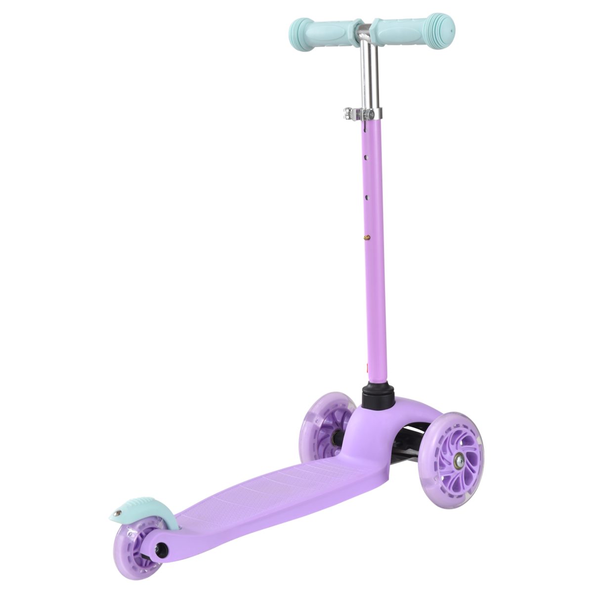 Trotinet za decu Teeny 3 točka do 20 kg ljubičasta Bold Cube - Слика 10