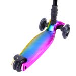 Sklopivi trotinet za decu Electro 3 svetleća točka do 50kg crna Bold Cube - Слика 13