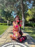 Trotinet guralica za decu Combo Scooter 3 točka do 30kg roze Cool Wheels - Слика 11