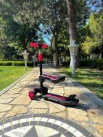 Trotinet guralica za decu Combo Scooter 3 točka do 30kg roze Cool Wheels - Слика 14
