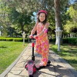 Trotinet guralica za decu  Combo Scooter 3 točka do 30kg roze Cool Wheels