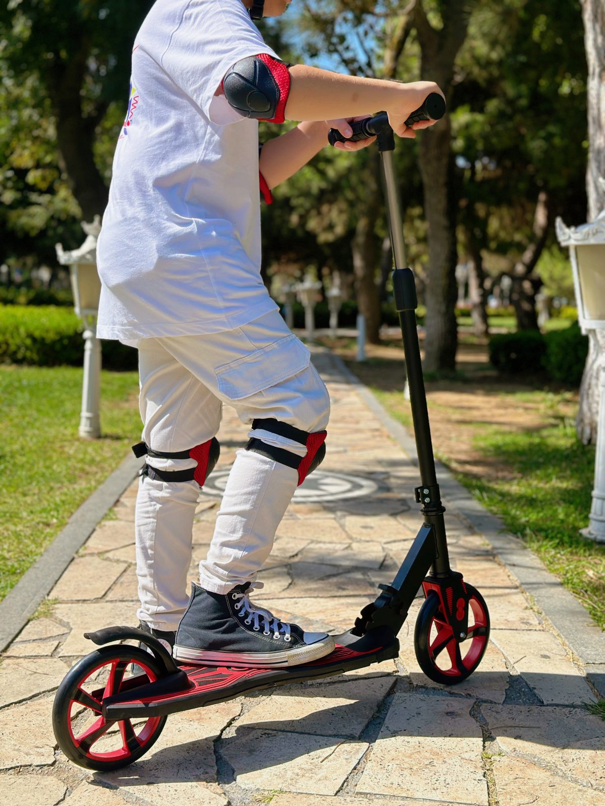 Trotinet za decu FR59236 2 točka do 100 kg crveni Cool Wheels - Слика 7