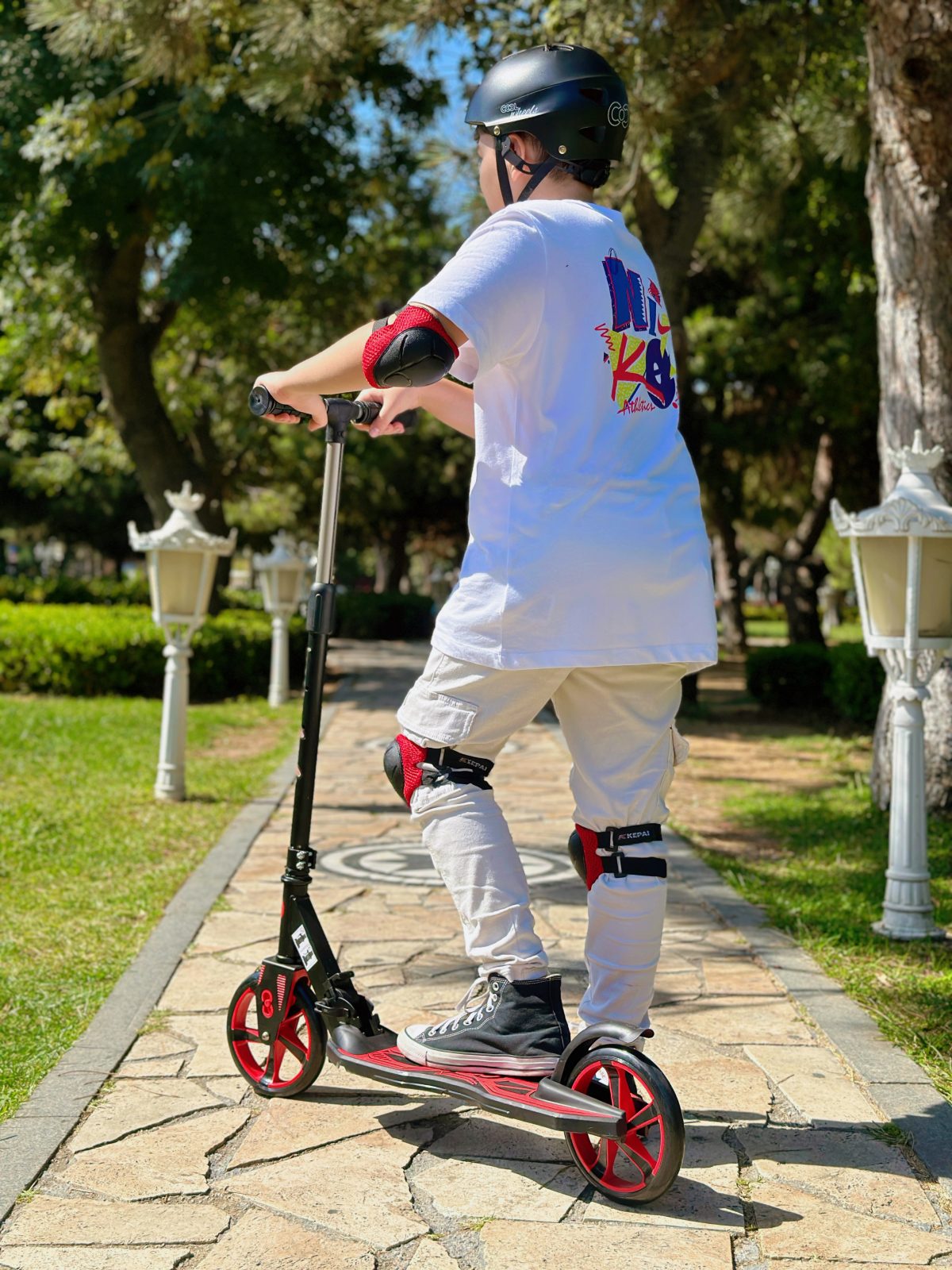 Trotinet za decu FR59236 2 točka do 100 kg crveni Cool Wheels - Слика 9