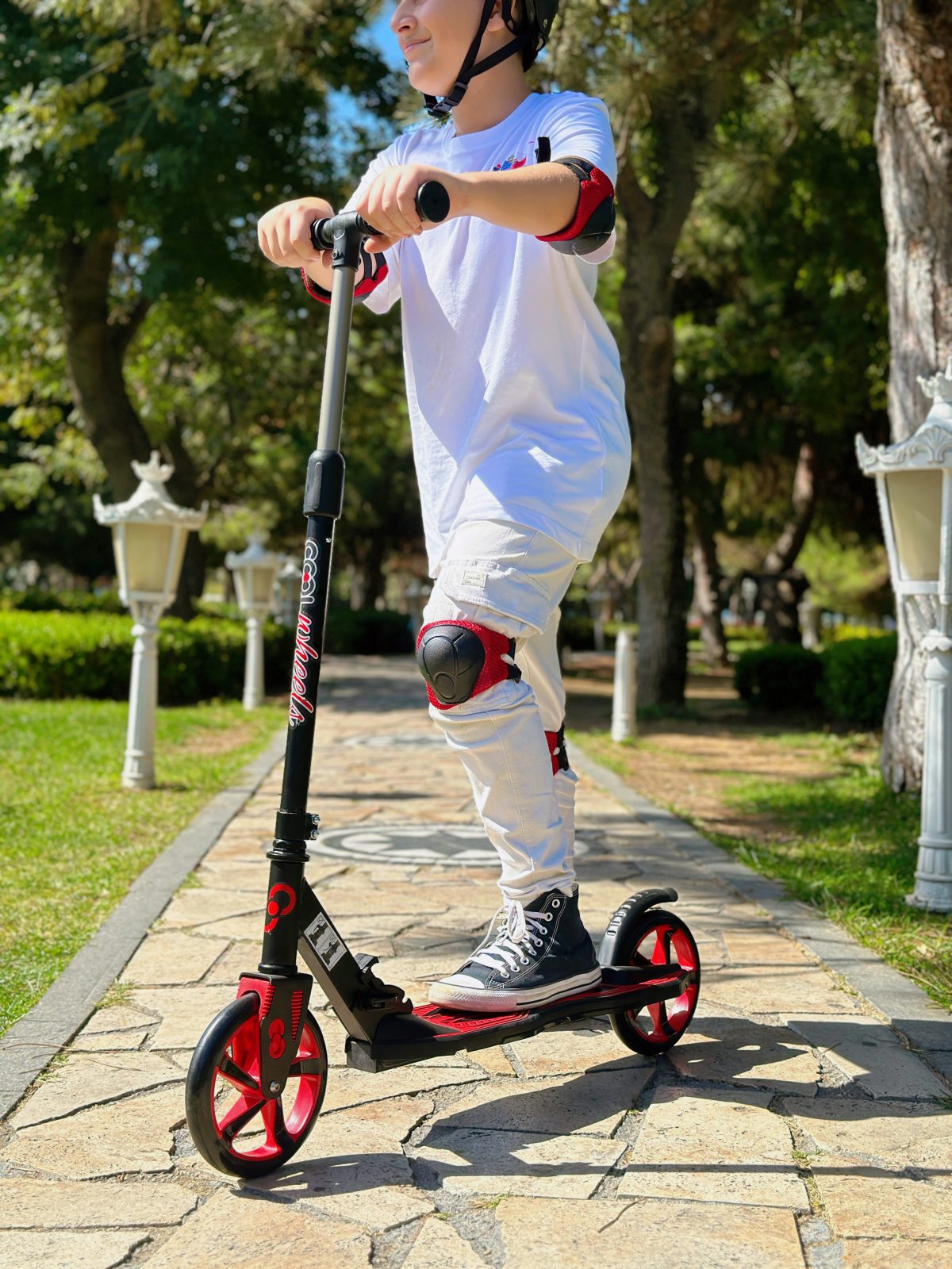 Trotinet za decu FR59236 2 točka do 100 kg crveni Cool Wheels - Слика 8