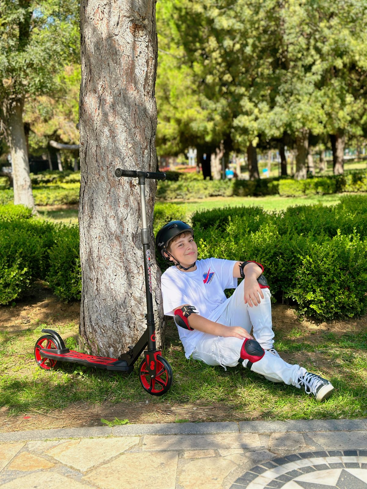 Trotinet za decu FR59236 2 točka do 100 kg crveni Cool Wheels - Слика 13