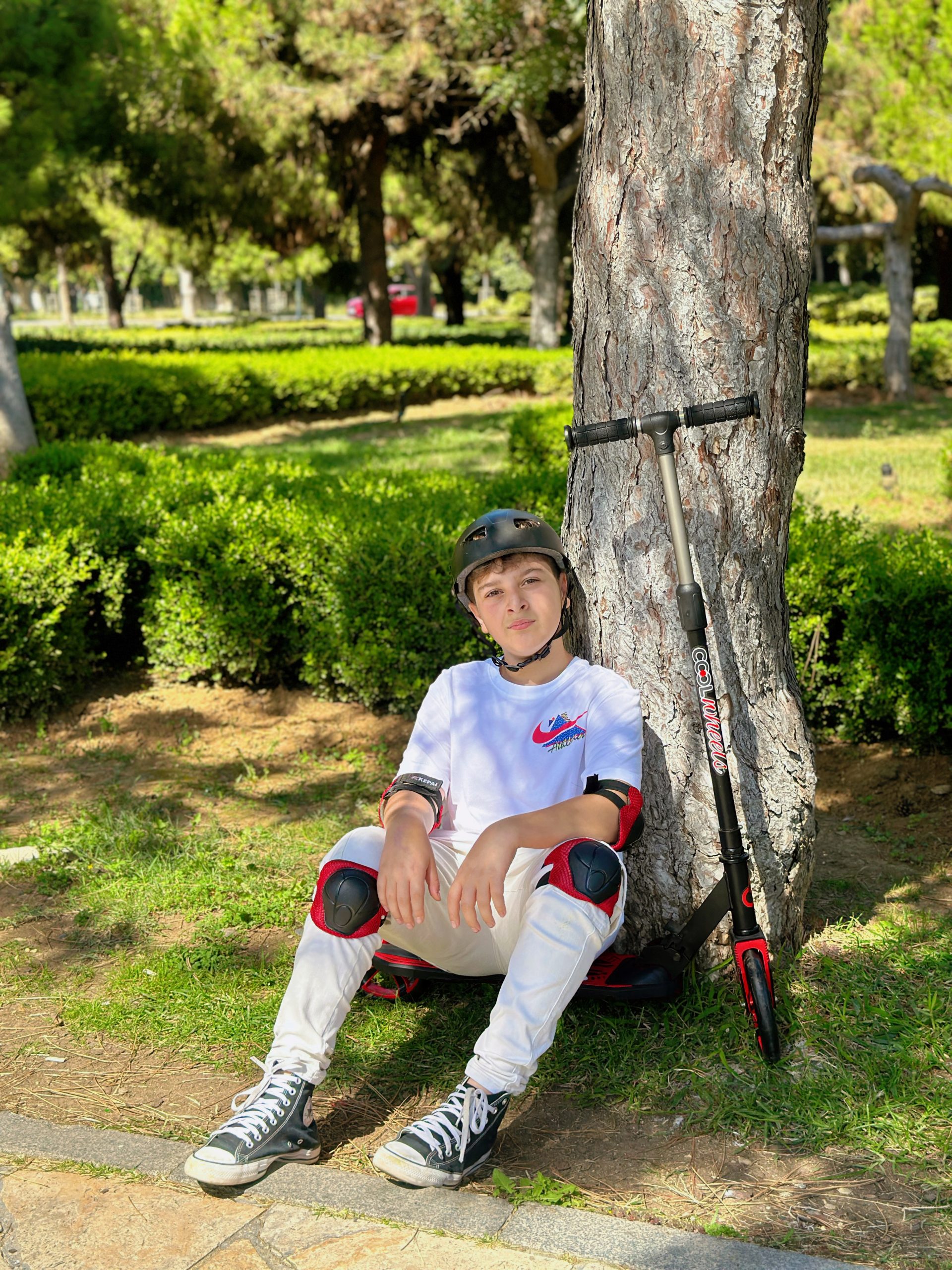 IMG_0489 Trotinet za decu FR59236 2 točka do 100 kg crveni Cool Wheels - Слика 1