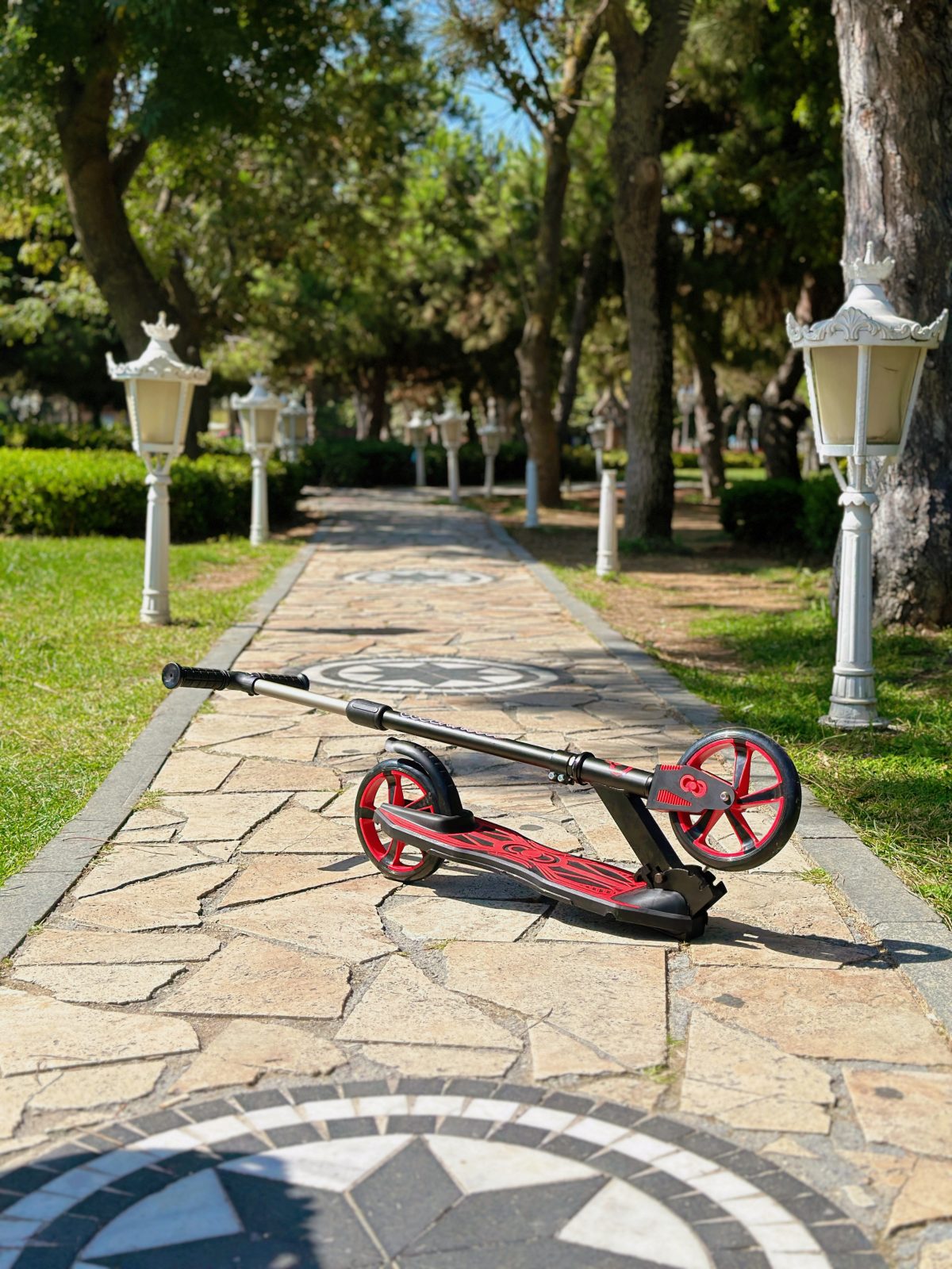 Trotinet za decu FR59236 2 točka do 100 kg crveni Cool Wheels - Слика 11