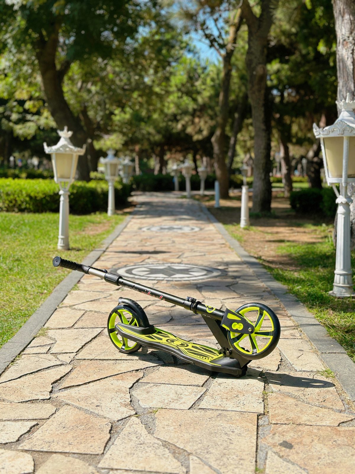 Trotinet za decu FR58499 2 točka do 100 kg neon Cool Wheels - Слика 8