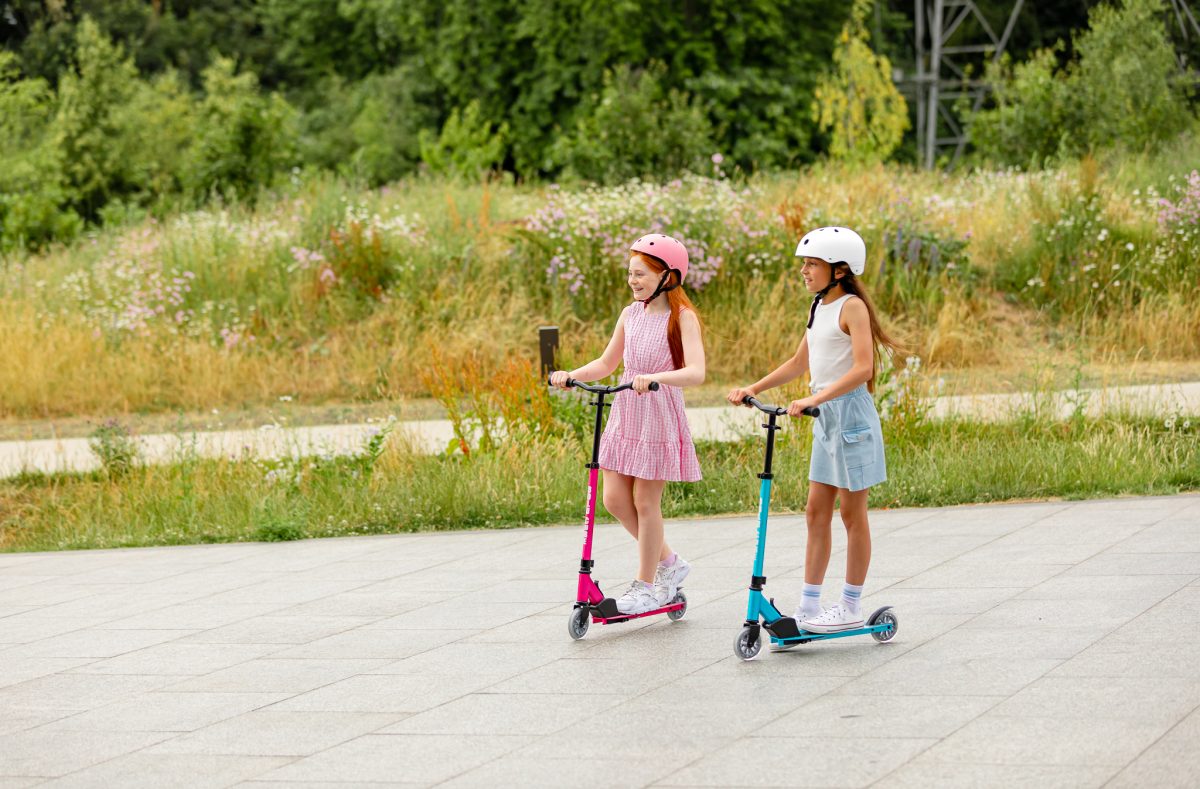 Trotinet za decu Deluxe Fuchsia 2 točka do 100 kg roze Bold Cube - Слика 14