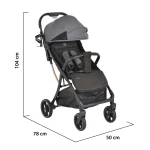 Moni Kolica za bebe Cardi - Black - Слика 8