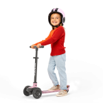 Trotinet Scotti 2 Cameo 3 točka do 50kg roze Chillafish - Слика 4