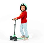 Trotinet Scotti Glow 2 sa 3 svetleća točka do 50kg mint Chillafish - Слика 4