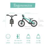 Balans guralica BMXie Vrooom Vrooom 12in. Mint Chillafish - Слика 8