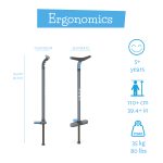 Štap za skakanje Poogie Kids plava do 36kg Chillafish - Слика 6