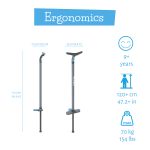 Štap za skakanje Poogie Teen plava do 70kg Chillafish - Слика 12