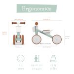 Balans guralica Quadi Racer sa korpicom braon točkovi Chillafish - Слика 8