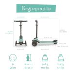 Trotinet Scotti 2 sa 3 točka do 50kg mint Chillafish - Слика 7