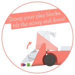 Interaktivna guralica Blockie Flamingo Chillafish - Слика 5