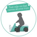 Interaktivna guralica Blockie Mint Chillafish