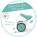 Balans tricikl 2u1 Bunzi Matte Mint Chillafish - Слика 7