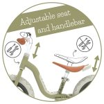 Balans guralica Charlie LUX 12in. zelena Chillafish