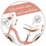 Balans guralica Charlie LUX 12in. narandzasta/roze Chillafish - Слика 4