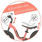 Balans guralica Charlie SPORT 12in. roze Chillafish - Слика 7