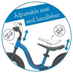 Balans guralica Charlie SPORT 12in. plava Chillafish - Слика 5