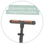 Sklopivi trotinet Flexxi Breeze 2 točka do 50kg plava Chillafish - Слика 5