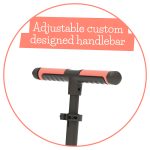 Sklopivi trotinet Flexxi Glow 2 svetleća točka do 50kg roze Chillafish - Слика 10