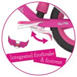 Balans guralica BMXie 2 12in. roze Chillafish - Слика 7