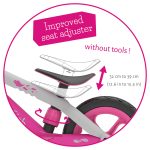 Balans guralica BMXie 2 12in. roze Chillafish - Слика 6