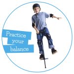 Štap za skakanje Poogie Kids plava do 36kg Chillafish - Слика 14