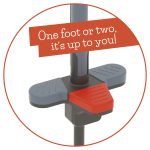 Štap za skakanje Poogie Teen Glow Papaya do 70kg Chillafish - Слика 9