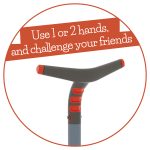 Štap za skakanje Poogie Teen Glow Papaya do 70kg Chillafish - Слика 6