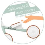 Balans guralica Quadi Racer sa korpicom braon točkovi Chillafish - Слика 6