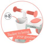 Balans guralica Quadi Racer sa korpicom roze točkovi Chillafish - Слика 5