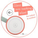 Balans guralica Quadi Racer sa korpicom roze točkovi Chillafish - Слика 7