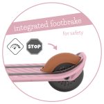 Trotinet Scotti 2 Cameo 3 točka do 50kg roze Chillafish - Слика 5