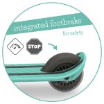 Trotinet Scotti 2 sa 3 točka do 50kg mint Chillafish - Слика 6