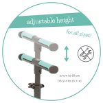 Trotinet Scotti Glow 2 sa 3 svetleća točka do 50kg mint Chillafish - Слика 10