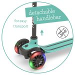 Trotinet Scotti Glow 2 sa 3 svetleća točka do 50kg mint Chillafish