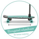 2U1 trotinet i skejt SkatieSkootie 3 Mint do 50kg Chillafish - Слика 5