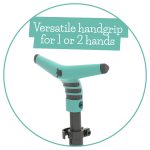 2U1 trotinet i skejt SkatieSkootie 3 Mint do 50kg Chillafish - Слика 6