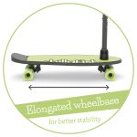 2u1 trotinet i skejt SkatieSkootie 3 do 50 kg zelena Chillafish - Слика 5