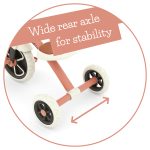 Tricikl guralica Ziggi 12in. roze/narandzasta Chillafish - Слика 9