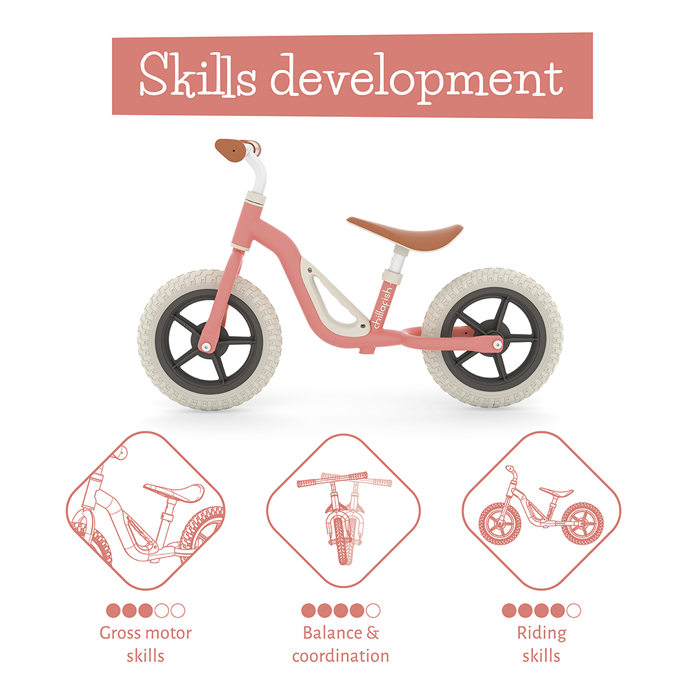 MKS_CPCH01FLA Balans guralica Charlie 10in. roze Chillafish - Слика 1