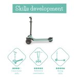 Trotinet Scotti 2 sa 3 točka do 50kg mint Chillafish - Слика 5